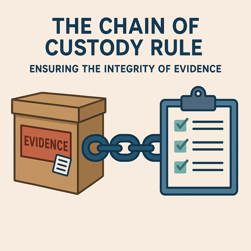 Custody Ruler Backdrop The Chain of Custody Rule: Ensuring the Integrity of Evidence | MJM Law ...