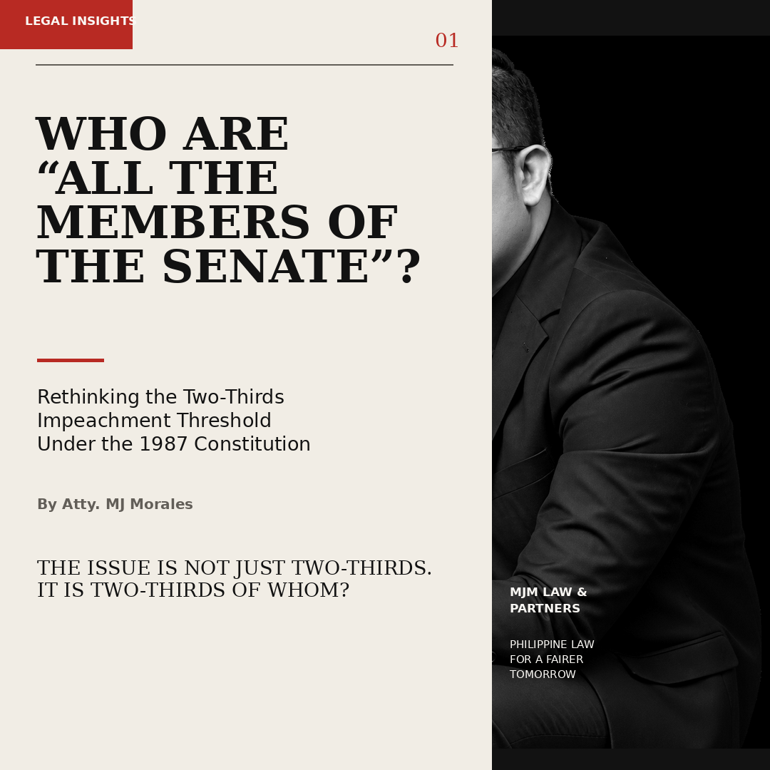 Who Are “All the Members of the Senate”?