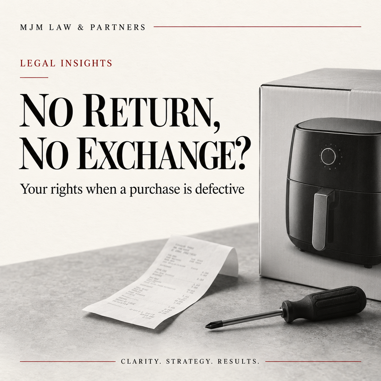 “No Return, No Exchange”: When Can a Buyer Demand a Refund or Replacement?