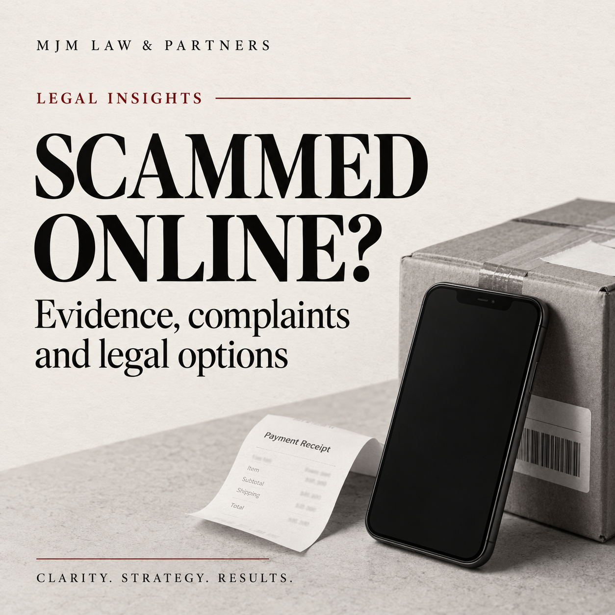 Scammed by an Online Seller? A Practical Guide to Your Legal Options