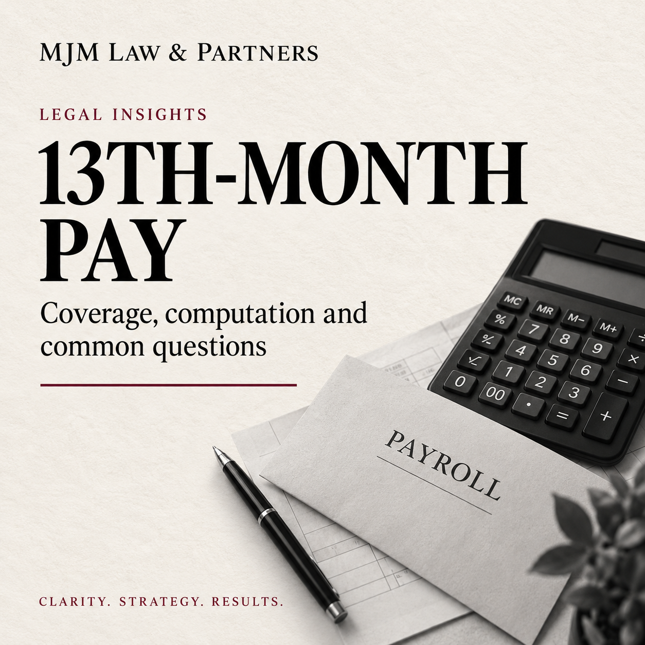 13th-Month Pay in the Philippines: Coverage, Computation, and Common Questions