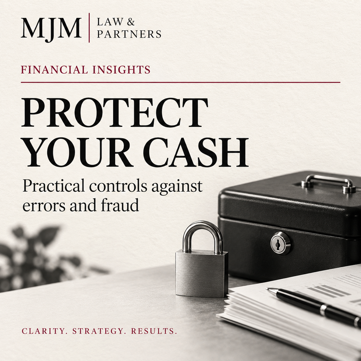 Protect Your Cash: Practical Internal Controls for a Small Business